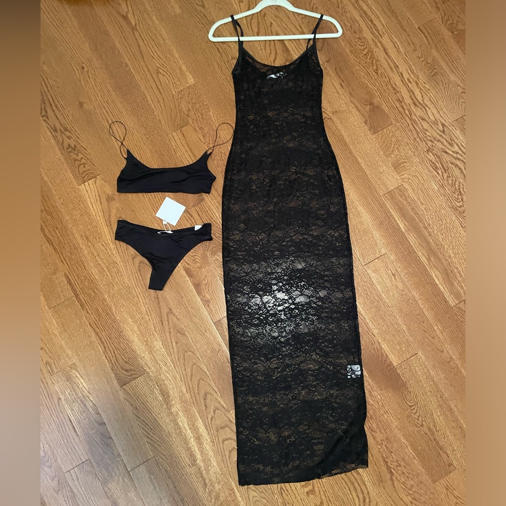 Natalie Rolt Giana Dress Black Size 0 - Picture 5 of 13